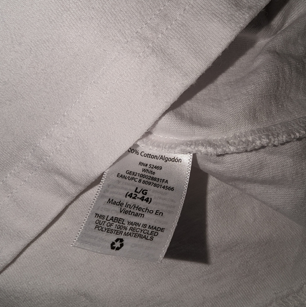 George Men's white long sleeve t-shirt - Picture 5 of 11